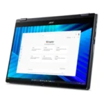 Acer TravelMate TMP414RN-55- TCO-59JS Intel Core Ultra 5 225U Ibrido (2 in 1) 35,6 cm (14") Touch screen WUXGA 16 GB DDR5-SDRAM 1 TB SSD Wi-Fi 7 (802.11be) Windows 11 Pro Italiano Blu - immagine 11