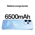 OPPO Reno15 F 5G AI Smartphone, Tripla fotocamera 50+8+2MP, Selfie 50MP, Display 6.57" 120HZ AMOLED FHD+, 6500mAh, RAM 8GB(Esp2GB/4GB/8GB)+ROM 256GB [Versione Italia], Aurora Blue - immagine 3