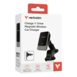 Verbatim Charge 'n' Drive Smartphone Nero USB Carica wireless Ricarica rapida Auto - immagine 2