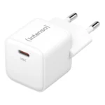 Intenso POWER ADAPTER USB-C GAN/7803022 Universale Bianco AC Ricarica rapida Interno