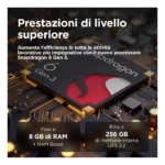 Motorola moto g75 5G 17,2 cm (6.78") Dual SIM ibrida Android 14 USB tipo-C 8 GB 256 GB 5000 mAh Grigio - immagine 6