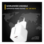 Intenso POWER ADAPTER USB-C GAN/7803022 Universale Bianco AC Ricarica rapida Interno - immagine 8