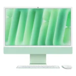 Apple iMac 24"Retina Display 4,5K, Chip M4 con CPU 10-core, GPU 10-core, 16GB, 512GB SSD, Verde