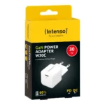 Intenso POWER ADAPTER USB-C GAN/7803022 Universale Bianco AC Ricarica rapida Interno - immagine 3