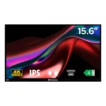 Verbatim 32238 Monitor PC 39,6 cm (15.6") 3840 x 2160 Pixel 4K Ultra HD LCD Touch screen Nero - immagine 3