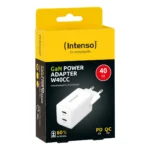 Intenso POWER ADAPTER 2XUSB-C GAN/7804012 Universale Bianco AC Ricarica rapida Interno - immagine 3