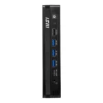 MSI Pro DP10 A14MG-003EU PC/stazione di lavoro Intel Core i3 i3-14100 8 GB DDR5-SDRAM 512 GB SSD Windows 11 Home Mini PC Nero - immagine 2
