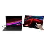 Verbatim 32238 Monitor PC 39,6 cm (15.6") 3840 x 2160 Pixel 4K Ultra HD LCD Touch screen Nero - immagine 4