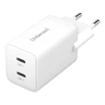 Intenso POWER ADAPTER 2XUSB-C GAN/7804012 Universale Bianco AC Ricarica rapida Interno
