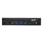 MSI Pro DP10 A14MG-003EU PC/stazione di lavoro Intel Core i3 i3-14100 8 GB DDR5-SDRAM 512 GB SSD Windows 11 Home Mini PC Nero - immagine 4
