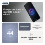 Motorola edge 60 Neo 16,1 cm (6.36") Doppia SIM Android 15 5G USB tipo-C 8 GB 256 GB 5000 mAh Grigio - immagine 4