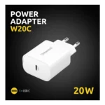 Intenso POWER ADAPTER USB-C/7802012 Universale Bianco AC Ricarica rapida Interno - immagine 2