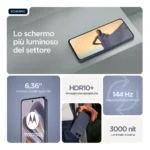 Motorola edge 60 Neo 16,1 cm (6.36") Doppia SIM Android 15 5G USB tipo-C 8 GB 256 GB 5000 mAh Grigio - immagine 6