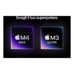 Apple Mac Studio M4 Max chip 14-core CPU, 32-core GPU, 36GB, 512GB - immagine 2
