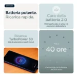 Motorola moto g56 5G 17,1 cm (6.72") Dual SIM ibrida Android 15 USB tipo-C 8 GB 512 GB 5200 mAh Grigio - immagine 6