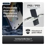 Motorola moto g56 5G 17,1 cm (6.72") Dual SIM ibrida Android 15 USB tipo-C 8 GB 512 GB 5200 mAh Nero - immagine 2