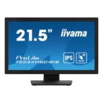 iiyama ProLite T2234MSC-B1S Monitor PC 54,6 cm (21.5") 1920 x 1080 Pixel Full HD Touch screen Nero - immagine 2