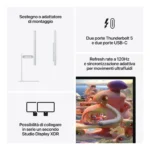 Apple Studio Display XDR - Vetro nanotexture - Sostegno a altezza e inclinazione regolabile - immagine 7