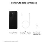 Samsung Galaxy A26 5G, Smartphone con Funzioni intelligenti, Display Super AMOLED 6.7", 6GB RAM, 128GB, Batteria 5.000 mAh, memoria espandibile, Black - immagine 6
