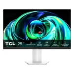 TCL 25G54 Mini-LED Monitor 25", risoluzione Full HD, 144Hz, pannello IPS, 450 nits, VESA Display HDR 400, DCI-P3 ampia gamma di colori al 93%, TÜV Rheinland senza sfarfallio e luce blu bassa