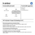 HP ProDesk 4 G1i AI PC Intel Core Ultra 5 235 8 GB DDR5-SDRAM 512 GB SSD Windows 11 Pro Tower Nero - immagine 2