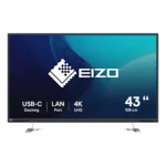 EIZO FlexScan EV4340X-BK Monitor PC 108 cm (42.5") 3840 x 2160 Pixel 4K Ultra HD LCD Nero