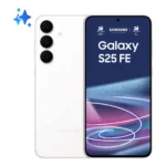 Samsung Galaxy S25 FE, Smartphone AI, Display Dynamic AMOLED 2X 6.7", Fotocamera 50MP, 8GB RAM, 256GB, Batteria 4.900 mAh, White