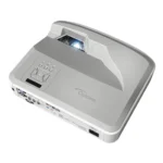 Optoma ZU500USTe videoproiettore Proiettore a raggio ultra corto 500 ANSI lumen DLP WUXGA (1920x1200) Compatibilità 3D Grigio - immagine 4