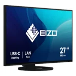 EIZO FlexScan EV2795-BK Monitor PC 68,6 cm (27") 2560 x 1440 Pixel Quad HD LCD Nero - immagine 8