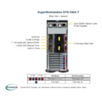 Supermicro SYS-740A-T workstation Tower Intel Xeon serie 3000 DDR4-SDRAM Nero - immagine 4