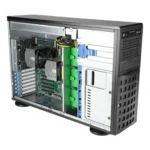 Supermicro SYS-740A-T workstation Tower Intel Xeon serie 3000 DDR4-SDRAM Nero