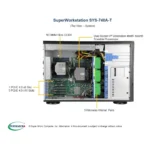 Supermicro SYS-740A-T workstation Tower Intel Xeon serie 3000 DDR4-SDRAM Nero - immagine 5