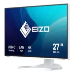 EIZO FlexScan EV2740X-WT Monitor PC 68,6 cm (27") 3840 x 2160 Pixel 4K Ultra HD LCD Bianco - immagine 2