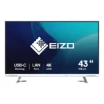 EIZO FlexScan EV4340X-WT Monitor PC 108 cm (42.5") 3840 x 2160 Pixel 4K Ultra HD LCD Bianco