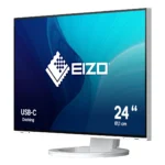 EIZO FlexScan EV2485-WT Monitor PC 61,2 cm (24.1") 1920 x 1200 Pixel WUXGA LCD Bianco - immagine 2