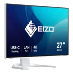 EIZO FlexScan EV2740X-WT Monitor PC 68,6 cm (27") 3840 x 2160 Pixel 4K Ultra HD LCD Bianco - immagine 8