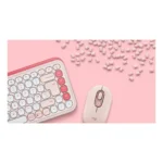 Logitech POP Icon Combo tastiera + Mouse Bluetooth (Rosa, Bianco) - immagine 6