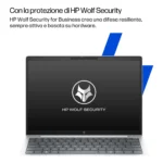 HP EliteBook 8 G1i AI PC Wolf Pro Security Edition Intel Core Ultra 5 225U Computer portatile 35,6 cm (14") WUXGA 24 GB DDR5-SDRAM 512 GB SSD Wi-Fi 6E (802.11ax) Windows 11 Pro Argento - immagine 5