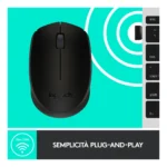 Logitech M171 mouse wireless (nero) - immagine 6