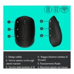 Logitech M171 mouse wireless (nero) - immagine 7