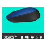 Logitech M171 mouse wireless (blu) - immagine 4