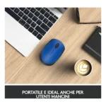 Logitech M171 mouse wireless (blu) - immagine 3