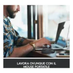 Logitech M220 SILENT Mouse Wireless, 2,4 GHz con Ricevitore USB, Tracciamento Ottico 1000 DPI, Durata Batteria di 18 Mesi, Ambidestro, Compatibile con PC, Mac, Laptop - immagine 7