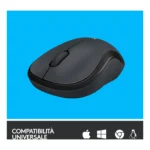 Logitech M220 SILENT Mouse Wireless, 2,4 GHz con Ricevitore USB, Tracciamento Ottico 1000 DPI, Durata Batteria di 18 Mesi, Ambidestro, Compatibile con PC, Mac, Laptop - immagine 4