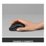 Logitech M220 SILENT Mouse Wireless, 2,4 GHz con Ricevitore USB, Tracciamento Ottico 1000 DPI, Durata Batteria di 18 Mesi, Ambidestro, Compatibile con PC, Mac, Laptop - immagine 3