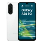 Samsung Galaxy A26 5G, Smartphone con Funzioni intelligenti, Display Super AMOLED 6.7", 6GB RAM, 128GB, Batteria 5.000 mAh, memoria espandibile, White