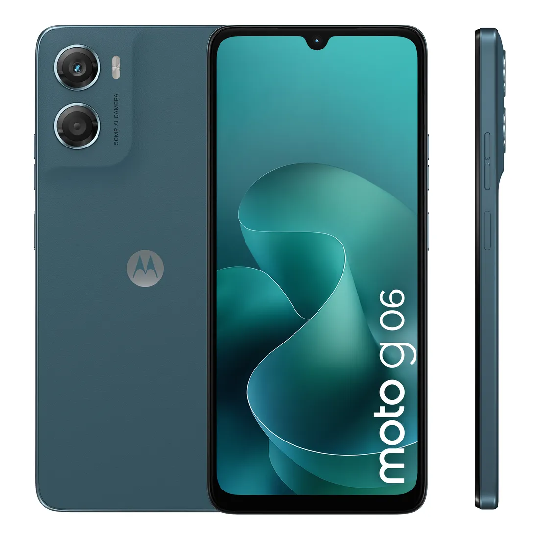 65c96699eb540b0675aae3f0d4f1f29eae15b9a1.webp Motorola moto g06 17,5 cm (6.88") Doppia SIM Android 15 4G USB tipo-C 4 GB 256 GB 5200 mAh Blu - immagine 1