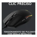 Logitech G G203 LIGHTSYNC mouse gaming a filo - immagine 5