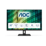 AOC E2 U32E2N Monitor PC 80 cm (31.5") 3840 x 2160 Pixel 4K Ultra HD LED Nero