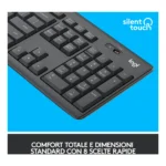Logitech MK295 Kit Mouse e Tastiera Wireless Silent - immagine 3